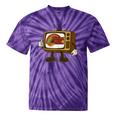 Protect PBS 80s Nostalgia Television Shirt Tie-Dye T-Shirts Purple Tie-Dye