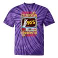 Raised By Television Corrupted By Memes Internet Nostalgia Tie-Dye T-Shirts Purple Tie-Dye