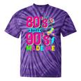Retro 1980s 80's Baby 1990s 90's Made Me Nostalgia Vibes Premium Tri-Blend Tie-Dye T-Shirts Purple Tie-Dye