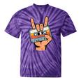 Retro Cassette Tape For 80s & 90s Nostalgia Tie-Dye T-Shirts Purple Tie-Dye