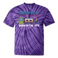 Retro Gaming Nostalgia Tee Perfect For 90s Lovers Premium Tri-Blend Tie-Dye T-Shirts Purple Tie-Dye
