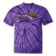 Retro Nostalgia 1980s Love Graphic Tie-Dye T-Shirts Purple Tie-Dye Retro Nostalgia 1980s Love Graphic Tie-Dye T-Shirts Purple Tie-Dye