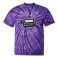 Retro Pager 90s Nostalgia Premium Tri-Blend Tie-Dye T-Shirts Purple Tie-Dye
