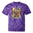 Retro Tech Stack 80s 90s Nostalgia Analog Devices Tie-Dye T-Shirts Purple Tie-Dye