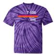 Retro VHS Tape Graphics 80s 90s Nostalgia Costume Tie-Dye T-Shirts Purple Tie-Dye