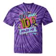 Retro Vintage 00's Baby 10's Made Me Nostalgia Classic Tie-Dye T-Shirts Purple Tie-Dye