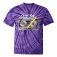 Rewind Cassette Tape Nostalgia 80s 90s Retro Music Lover Tie-Dye T-Shirts Purple Tie-Dye