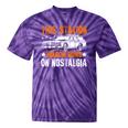 This Station Wagon Runs On Nostalgia Wagon Tie-Dye T-Shirts Purple Tie-Dye