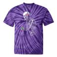 Stuck In The 80S Music Tee Walkman Cassette Nostalgia Tie-Dye T-Shirts Purple Tie-Dye