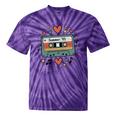 Summer ’95 Retro Cassette Tape Nostalgia Music Lover Premium Tri-Blend Tie-Dye T-Shirts Purple Tie-Dye