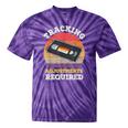 Tracking Adjustments Required Nostalgia VHS Retro Tape Tie-Dye T-Shirts Purple Tie-Dye