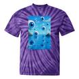 Trippy Weirdcore Frutiger Aero Surreal Eyeballs Y2K Tie-Dye T-Shirts Purple Tie-Dye