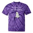 I Used To Be Somebody Nostalgia Halloween Spooky Season Premium Tri-Blend Tie-Dye T-Shirts Purple Tie-Dye