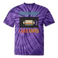VHS Cassette Tape Retro 80s 90s Nostalgia Premium Tie-Dye T-Shirts Purple Tie-Dye