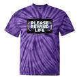 VHS Tape Rewind Glitch 90s Retro Nostalgia Please Rewind Tie-Dye T-Shirts Purple Tie-Dye VHS Tape Rewind Glitch 90s Retro Nostalgia Please Rewind Tie-Dye T-Shirts Purple Tie-Dye