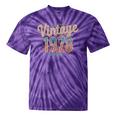 Vintage 1978 Retro Year Groovy 70s For Dad Nostalgia Tie-Dye T-Shirts Purple Tie-Dye