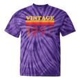Vintage 1997 Retro Style 90's Born Nostalgia Vibes Birthday Tie-Dye T-Shirts Purple Tie-Dye
