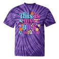 Vintage 80s Costume Nostalgia 1980s Fashion Cute Girls Women Tie-Dye T-Shirts Purple Tie-Dye