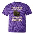 Vintage Please Be Patient With Me I'm From The 1900s Camera Premium Tie-Dye T-Shirts Purple Tie-Dye