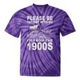 Vintage Please Be Patient I'm From The 1900s Saying Humor Tie-Dye T-Shirts Purple Tie-Dye