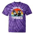 Vintage Retro Classically Trained Video Game 90s Nostalgia Tie-Dye T-Shirts Purple Tie-Dye