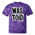 Wastoid 80s Slang Retro Teen Quote Gen X Nostalgia Tie-Dye T-Shirts Purple Tie-Dye