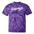 Yugoslavia Typeset Proud Yugoslav Nostalgia Tie-Dye T-Shirts Purple Tie-Dye Yugoslavia Typeset Proud Yugoslav Nostalgia Tie-Dye T-Shirts Purple Tie-Dye