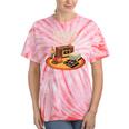 1970s 70s Reunion Nostalgia Memories Music School Grew Up Premium Tri-Blend Tie-Dye T-Shirts Coral Tie-Dye