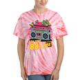 1980s 80s Reunion Nostalgia Memories Music School Grew Up Premium Tri-Blend Tie-Dye T-Shirts Coral Tie-Dye