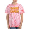 1980s Nostalgia Arcade Gamer Retro Video Game Novelty Tie-Dye T-Shirts Coral Tie-Dye