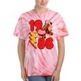 1986 Retro Roller Skate Vintage 80s Nostalgia Collector Tie-Dye T-Shirts Coral Tie-Dye