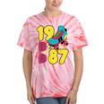 1987 Retro Raised In The 80s Old School Nostalgia Vibes Tie-Dye T-Shirts Coral Tie-Dye 1987 Retro Raised In The 80s Old School Nostalgia Vibes Tie-Dye T-Shirts Coral Tie-Dye