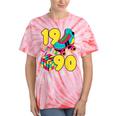 1990 Retro Raised In The 90s Old School Nostalgia Vibes Tie-Dye T-Shirts Coral Tie-Dye 1990 Retro Raised In The 90s Old School Nostalgia Vibes Tie-Dye T-Shirts Coral Tie-Dye