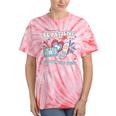 4th Of July Please Be Patient With Me I'm From The 1900s Tie-Dye T-Shirts Coral Tie-Dye