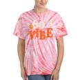 60's Vibe Retro Nostalgia Classic Mixtape Era 1960s Party Tie-Dye T-Shirts Coral Tie-Dye