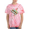 70s 80s 90s Retro Party Costume Nostalgia Cassette Tie-Dye T-Shirts Coral Tie-Dye