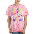 This Is My 70's Costume Nostalgia Mixtape Era 1970s Party Premium Tri-Blend Tie-Dye T-Shirts Coral Tie-Dye