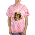 80's & 90's Nostalgia T- Shirt I Miss Movie Night Tie-Dye T-Shirts Coral Tie-Dye