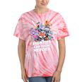 80's Cartoon Heroes Apparel For Retro Nostalgia Fans Tie-Dye T-Shirts Coral Tie-Dye