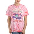 90s Baby Tired Millennial Burnout Nostalgia Parenting Tie-Dye T-Shirts Coral Tie-Dye