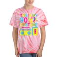 This Is My 90's Costume Retro 1990s Style Cassette Nostalgia Tie-Dye T-Shirts Coral Tie-Dye