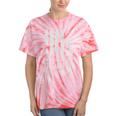 The 90s I'd Go Back For Five Minutes Nostalgia Quote Tie-Dye T-Shirts Coral Tie-Dye