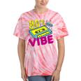 90's Vibe Retro Style Cassette Tape Nostalgia 1990s Party Tie-Dye T-Shirts Coral Tie-Dye 90's Vibe Retro Style Cassette Tape Nostalgia 1990s Party Tie-Dye T-Shirts Coral Tie-Dye
