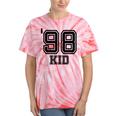 '98 Kid Perfect Vintage Retro Nostalgia Gear For Year 1998 Tie-Dye T-Shirts Coral Tie-Dye