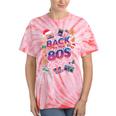 Back To-The 80 s Christmas Retro Cassette Boombox Nostalgia Tie-Dye T-Shirts Coral Tie-Dye