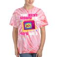 The Best Moms Are 90s Girls 90s Aesthetic Mom Nostalgia Tie-Dye T-Shirts Coral Tie-Dye