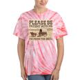 Boomer Millennial Please Be Patient I'm From The 1900s Tie-Dye T-Shirts Coral Tie-Dye