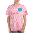 Bytes Of Memories Digital Nostalgia Concept Line Tie-Dye T-Shirts Coral Tie-Dye