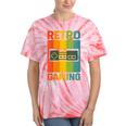 Classic Retro Gaming Nostalgia Tie-Dye T-Shirts Coral Tie-Dye