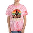 Classic Western Nostalgia Cowboy Sunset Tie-Dye T-Shirts Coral Tie-Dye Classic Western Nostalgia Cowboy Sunset Tie-Dye T-Shirts Coral Tie-Dye